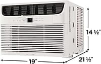 Frigidaire FHWC123TC1 - Aire acondicionado para ventana, controles electrónicos de 12,000 BTU Frigidaire FHWC123TC1 - Aire acondicionado para ventana, controles electrónicos de 12,000 BTU