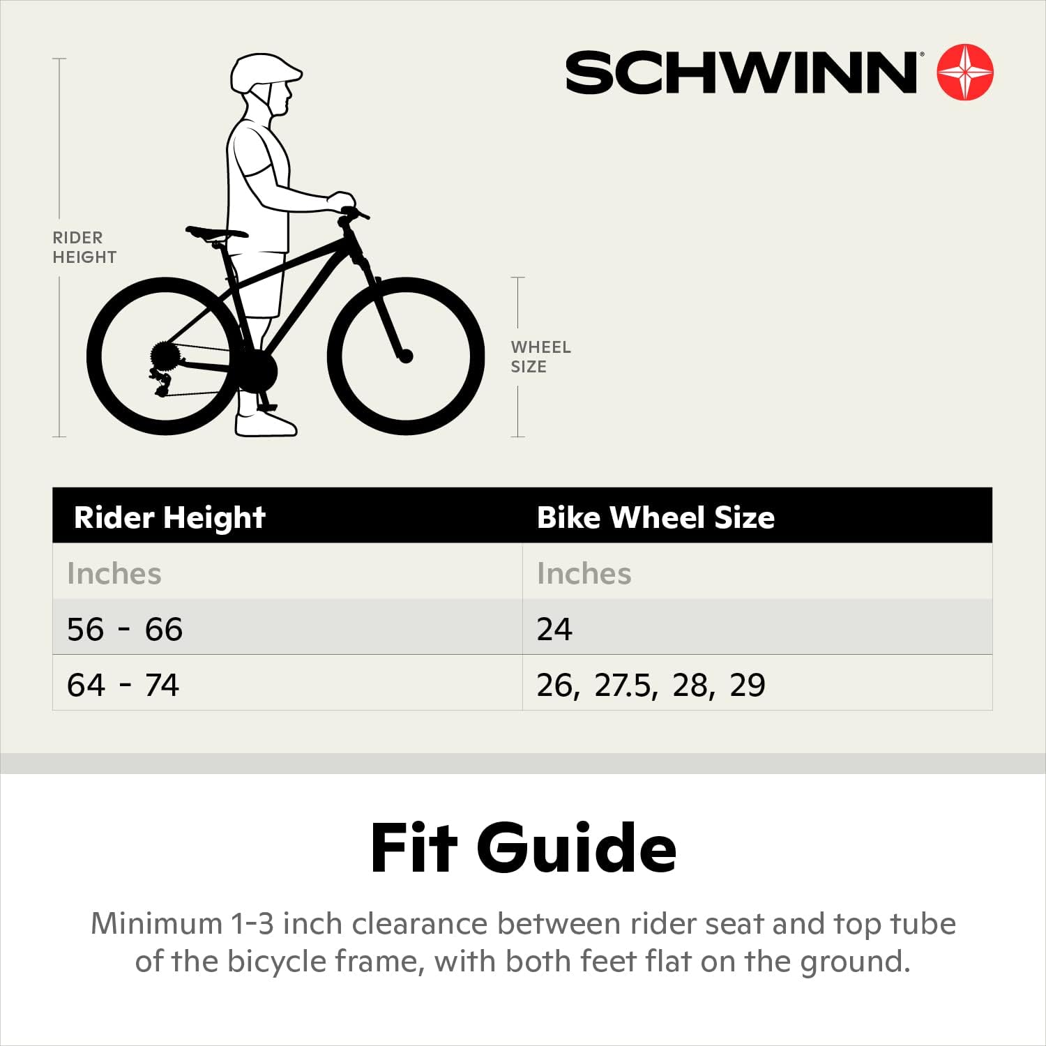 Schwinn Bicicleta de montaña de madera alta Schwinn Bicicleta de montaña de madera alta