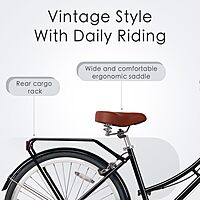 Bicicleta híbrida AVASTA para mujer, 26 pulgadas, 6 velocidades Bicicleta híbrida AVASTA para mujer, 26 pulgadas, 6 velocidades