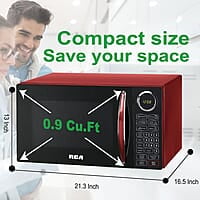 RCA RMW953-RED Microwave Oven RCA RMW953-RED Microwave Oven
