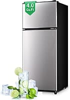 Mini refrigerador de 4.0 pies cúbicos, con congelador Mini refrigerador de 4.0 pies cúbicos, con congelador