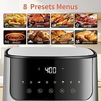 FREIDORA DE AIRE DIGITAL 5QT FREIDORA DE AIRE DIGITAL 5QT