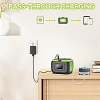 Estación de energía portátil de 120 W, generador portátil de 97.6 Wh Estación de energía portátil de 120 W, generador portátil de 97.6 Wh