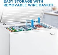 Midea MRC070S0AWW - Congelador de pecho, 7.0 pies cúbicos Midea MRC070S0AWW - Congelador de pecho, 7.0 pies cúbicos