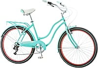 Schwinn Perla - Bicicleta de playa marco de acero de 18 pulgadas Schwinn Perla - Bicicleta de playa marco de acero de 18 pulgadas