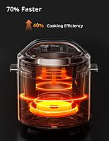 COMFEE' Olla a presión eléctrica 9 en 1 COMFEE' Olla a presión eléctrica 9 en 1