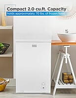 Congelador horizontal compacto de 2,0 pies cúbicos BLACK+DECKER Congelador horizontal compacto de 2,0 pies cúbicos BLACK+DECKER