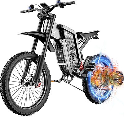 Motocicleta eléctrica para adultos 6000 W