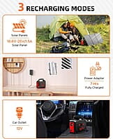 Generador solar-167Wh-Portátil-Power-Station-con-30W-Panel Solar Generador solar-167Wh-Portátil-Power-Station-con-30W-Panel Solar
