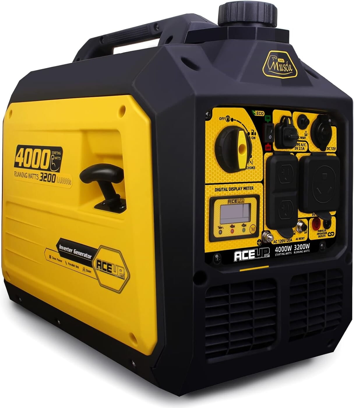 Aceup Energy Generador inversor portátil de 4000 vatios Aceup Energy Generador inversor portátil de 4000 vatios