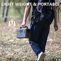 ALLWEI - Generador de energía portátil, 300 W/pico 600 W ALLWEI - Generador de energía portátil, 300 W/pico 600 W