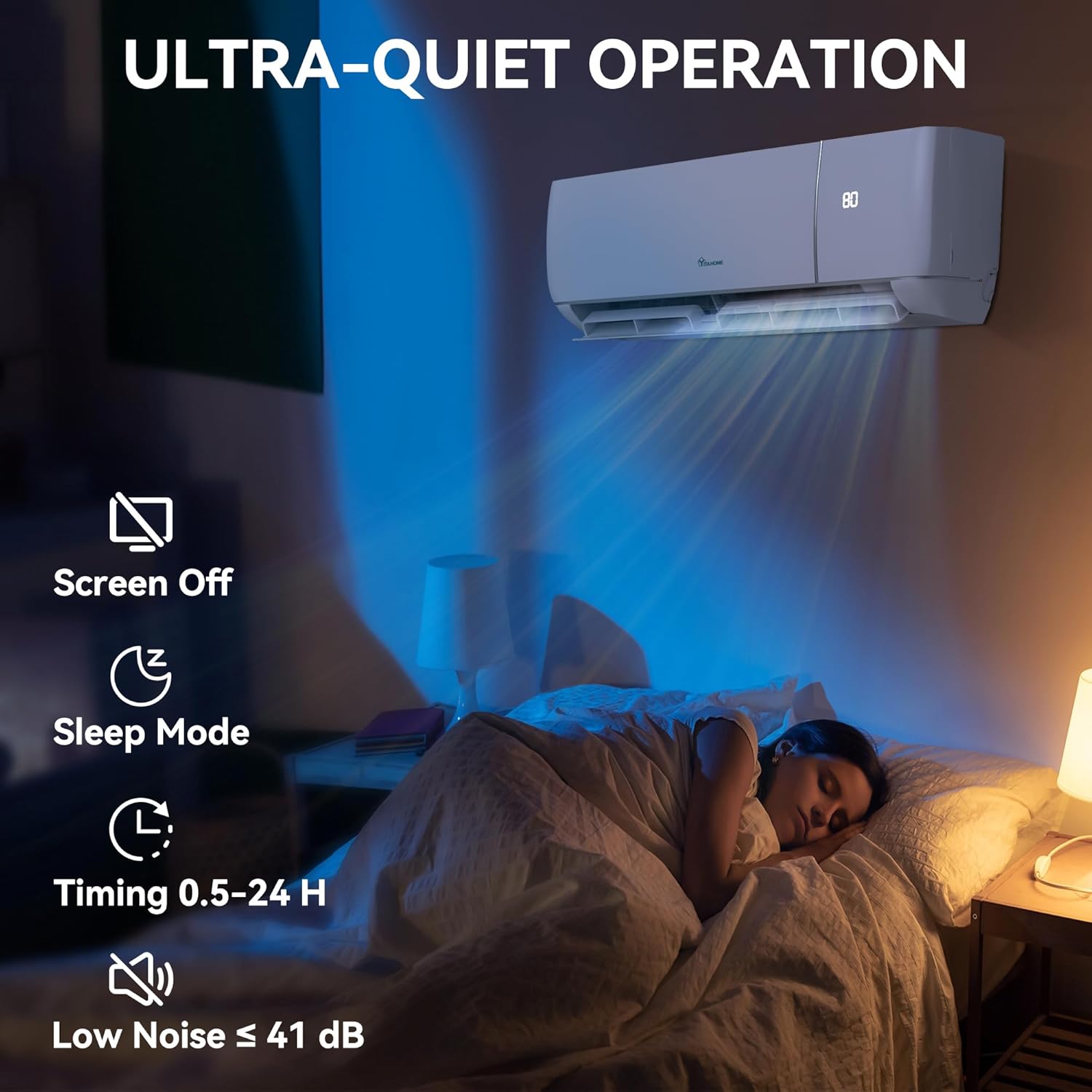 YITAHOME aire acondicionado dividido de 12000 BTU YITAHOME aire acondicionado dividido de 12000 BTU