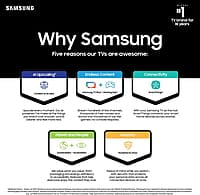 SAMSUNG 65-Inch Class 4K Crystal UHD DU8000 Series HDR Smart TV
