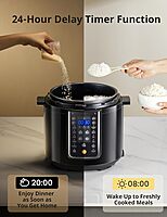 COMFEE' Olla a presión eléctrica 9 en 1 COMFEE' Olla a presión eléctrica 9 en 1