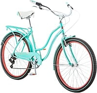 Schwinn Perla - Bicicleta de playa marco de acero de 18 pulgadas Schwinn Perla - Bicicleta de playa marco de acero de 18 pulgadas