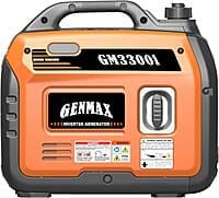 GENMAX Generador portátil, motor de gas ultra silencioso de 3300 W GENMAX Generador portátil, motor de gas ultra silencioso de 3300 W