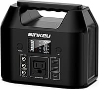 SinKeu Estación de energía portátil E150 150 W 122.8 vatios SinKeu Estación de energía portátil E150 150 W 122.8 vatios