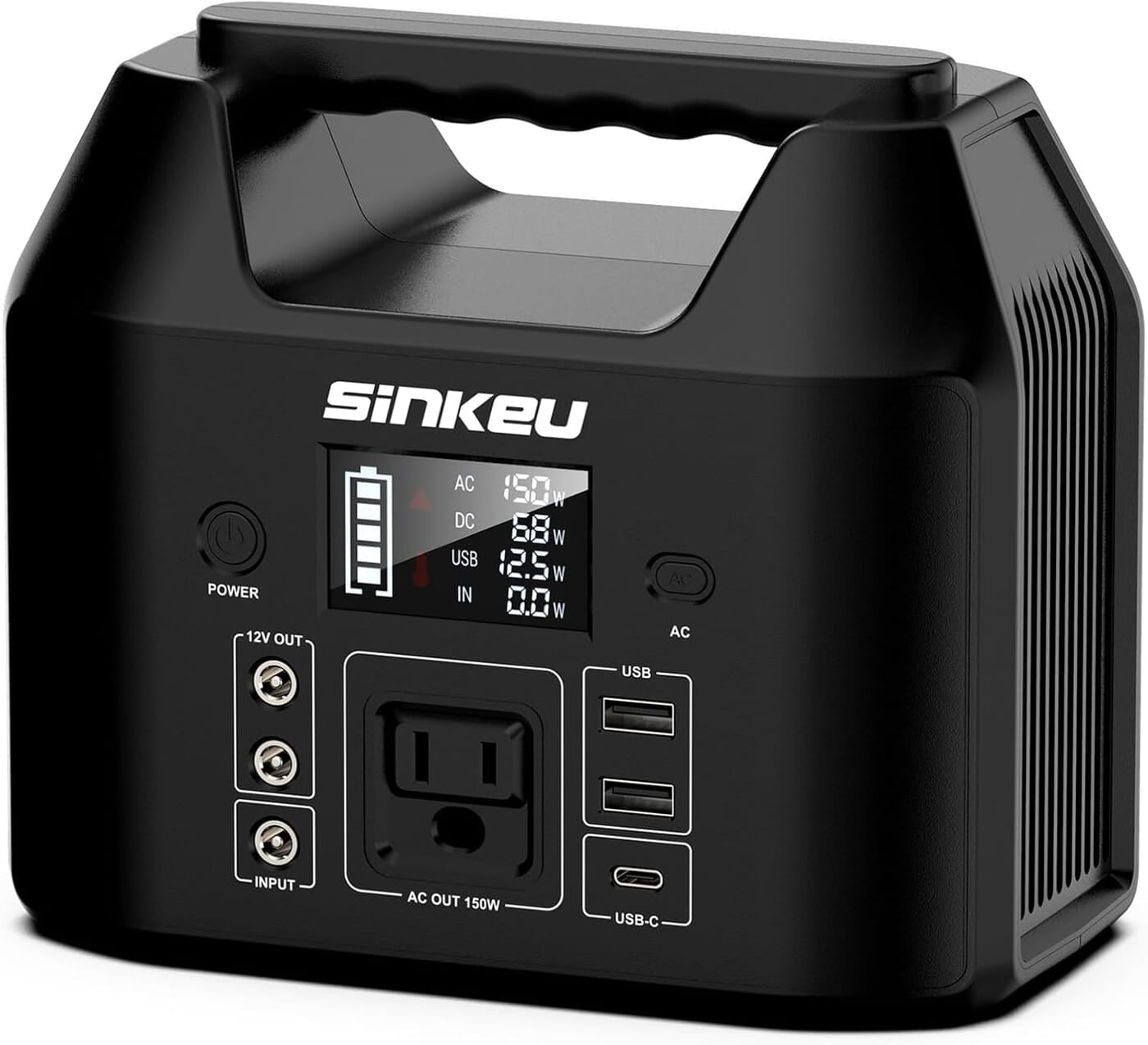 SinKeu Estación de energía portátil E150 150 W 122.8 vatios SinKeu Estación de energía portátil E150 150 W 122.8 vatios