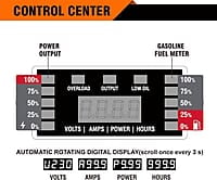 GENMAX Generador portátil, motor portátil de combustible GENMAX Generador portátil, motor portátil de combustible