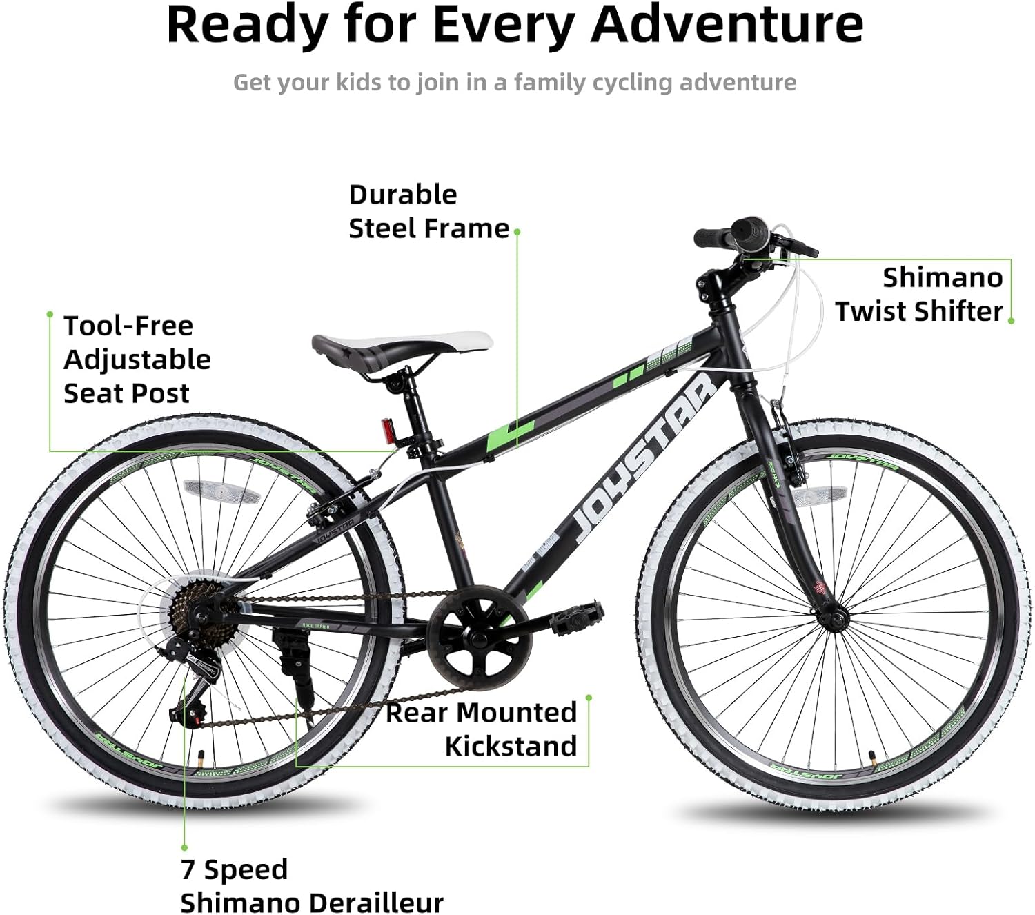 JOYSTAR Lubbock - Bicicleta para niños y niñas de 7 a 12 años JOYSTAR Lubbock - Bicicleta para niños y niñas de 7 a 12 años