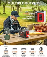 Generador solar-167Wh-Portátil-Power-Station-con-30W-Panel Solar Generador solar-167Wh-Portátil-Power-Station-con-30W-Panel Solar