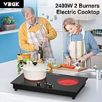 VBGK Cocina eléctrica, quemador eléctrico de 2400 W VBGK Cocina eléctrica, quemador eléctrico de 2400 W