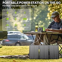 Estación de energía portátil de 120 W, generador portátil de 97.6 Wh Estación de energía portátil de 120 W, generador portátil de 97.6 Wh