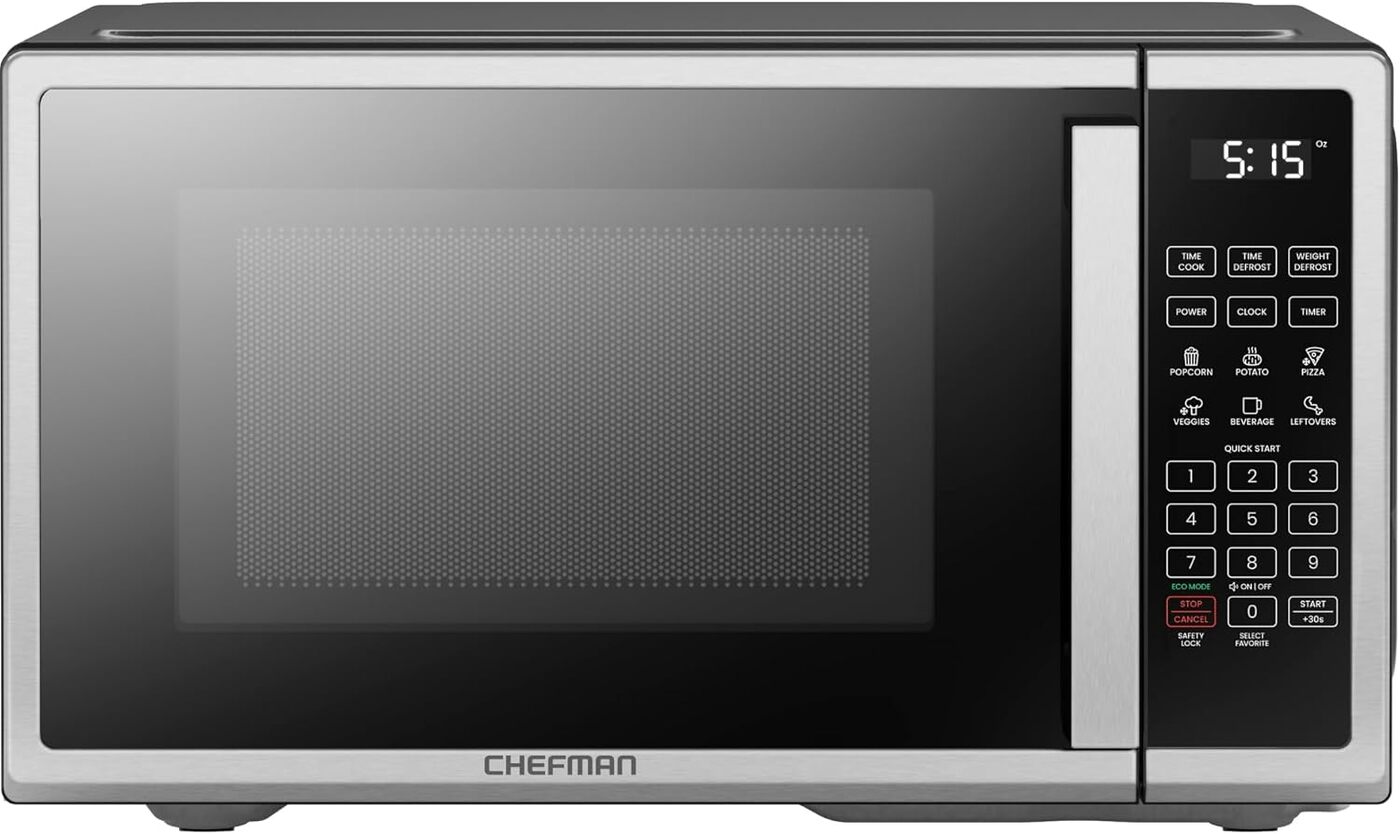 Chefman Horno microondas para encimera, 0.9 pies cúbicos Chefman Horno microondas para encimera, 0.9 pies cúbicos
