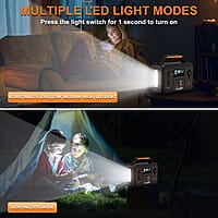 ALLWEI - Generador de energía portátil, 300 W/pico 600 W ALLWEI - Generador de energía portátil, 300 W/pico 600 W