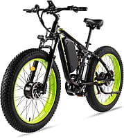 Bicicleta eléctrica para adulto, bicicleta eléctrica de neumático grueso de 26 pulgadas, bicicleta eléctrica de motor sin escobillas dual de 2000 W, bicicleta eléctrica de 30 MPH con batería Bicicleta eléctrica para adulto, bicicleta eléctrica de neumático grueso de 26 pulgadas, bicicleta eléctrica de motor sin escobillas dual de 2000 W, bicicleta eléctrica de 30 MPH con batería