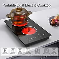 VBGK Placa de cocina eléctrica, estufa de 12 pulgadas VBGK Placa de cocina eléctrica, estufa de 12 pulgadas
