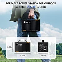 Estación de energía portátil de 300 W Estación de energía portátil de 300 W
