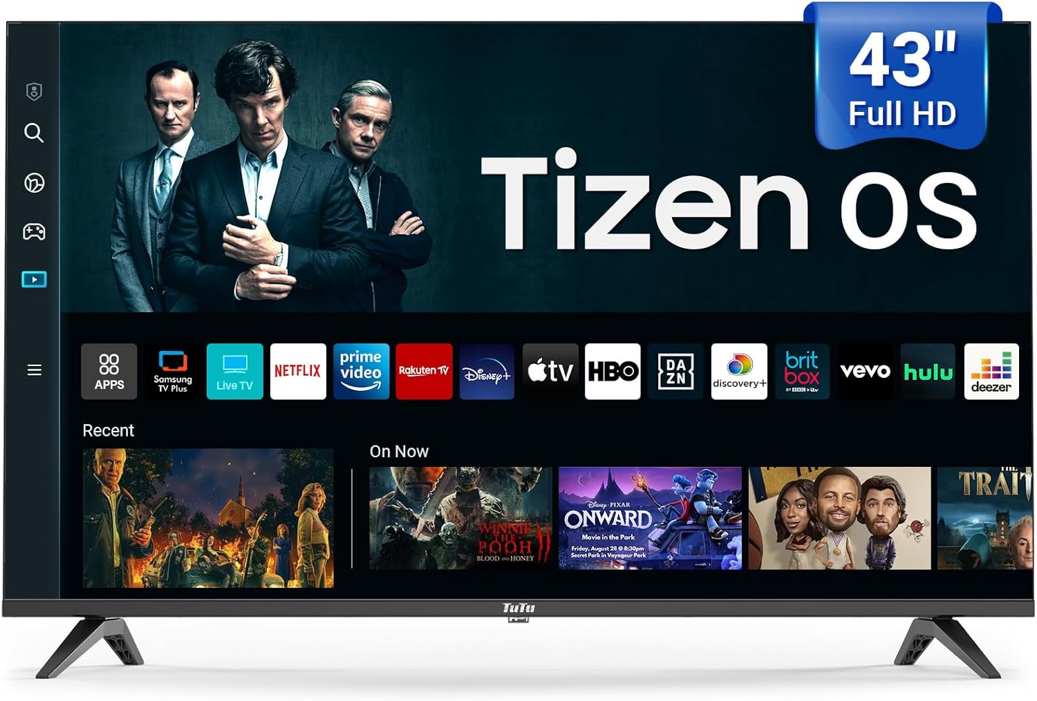 Smart TV 4K UHD LED de 43 pulgadas