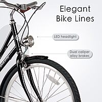 Bicicleta híbrida AVASTA para mujer, 26 pulgadas, 6 velocidades Bicicleta híbrida AVASTA para mujer, 26 pulgadas, 6 velocidades