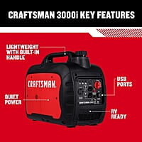 Craftsman - Inversor 3000i, 50 St/CSA Craftsman - Inversor 3000i, 50 St/CSA