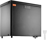 Congelador de pecho para garaje de 5.0 pies cúbicos, congelador compacto solo ajustable 7 termostatos y cesta extraíble, ahorro de energía para garaje, sótano, dormitorio, apartamento, cocina Congelador de pecho para garaje de 5.0 pies cúbicos, congelador compacto solo ajustable 7 termostatos y cesta extraíble, ahorro de energía para garaje, sótano, dormitorio, apartamento, cocina
