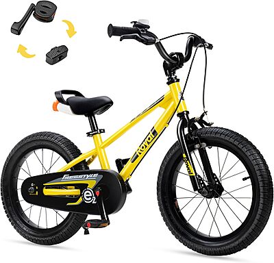 RoyalBaby EZ Toddlers Kids Bike, 16 pulgadas para niños