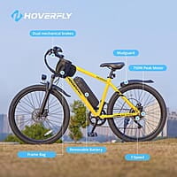 HOVERFLY OUREA de 26 pulgadas, 750 W ,7 velocidades, amortiguador HOVERFLY OUREA de 26 pulgadas, 750 W ,7 velocidades, amortiguador