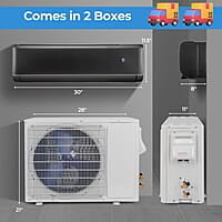 GLACER 12000 BTU, enfría hasta 750 pies cuadrados GLACER 12000 BTU, enfría hasta 750 pies cuadrados