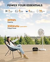 Estación de energía portátil de 330 W 299 Wh, generador solar Estación de energía portátil de 330 W 299 Wh, generador solar