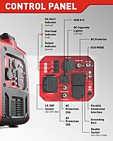 ERAYAK Generador inversor portátil de 4500 W