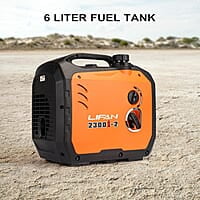 LIFAN Generador de gasolina súper silencioso de 2300W, salida USB LIFAN Generador de gasolina súper silencioso de 2300W, salida USB