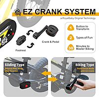 RoyalBaby EZ Toddlers Kids Bike, 16 pulgadas para niños RoyalBaby EZ Toddlers Kids Bike, 16 pulgadas para niños