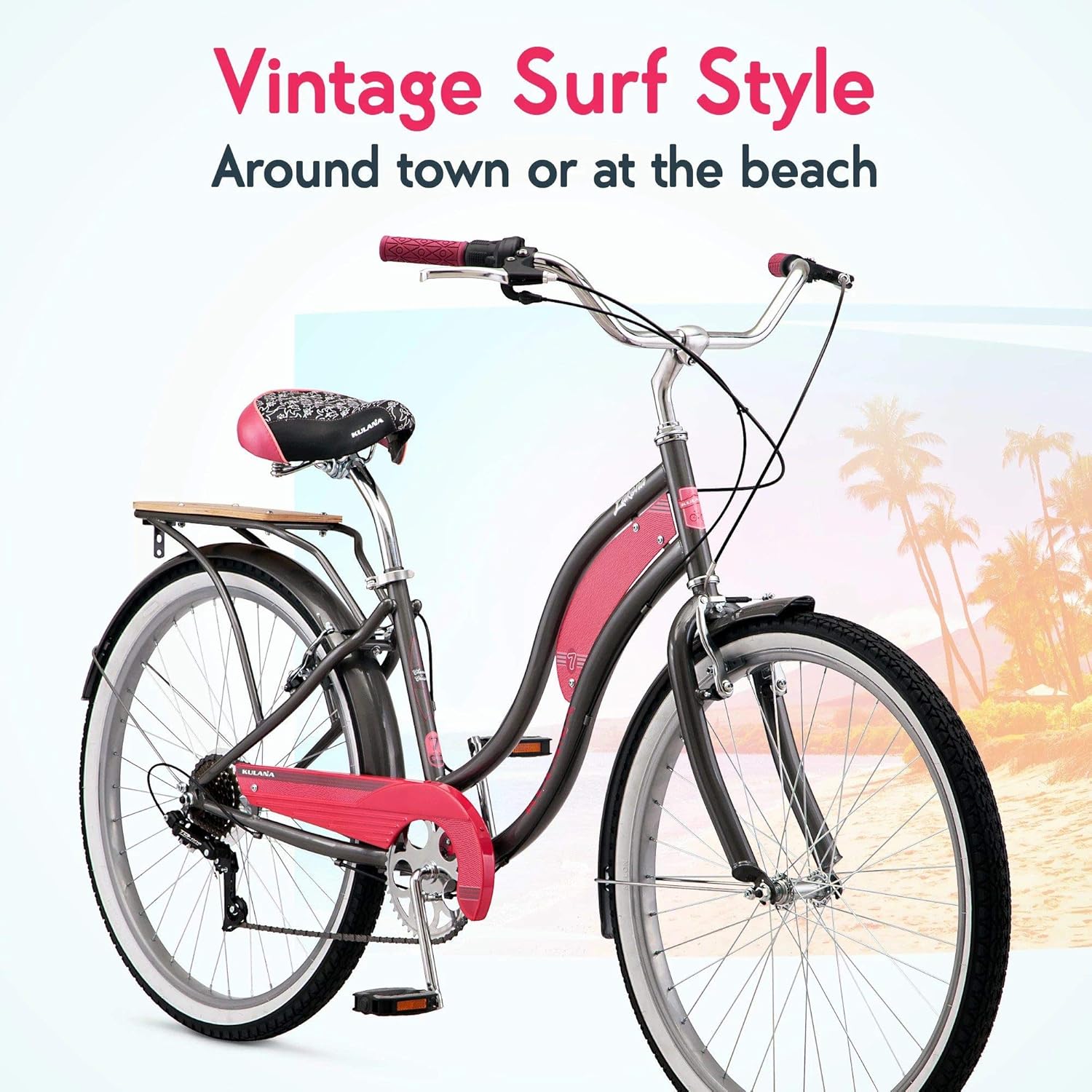 Kulana Lakona - Bicicleta crucero de playa para jóvenes y adultos Kulana Lakona - Bicicleta crucero de playa para jóvenes y adultos