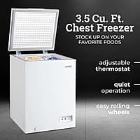 Igloo ICFXX35WH6AD - Congelador de pecho con cesta extraíble Igloo ICFXX35WH6AD - Congelador de pecho con cesta extraíble