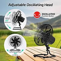 Ventilador recargable de 12 pulgadas, ventilador alimentado por panel solar, luz LED, panel solar de 3 W, ventilador solar recargable portátil, ventilador solar con LED para acampar al aire libre Ventilador recargable de 12 pulgadas, ventilador alimentado por panel solar, luz LED, panel solar de 3 W, ventilador solar recargable portátil, ventilador solar con LED para acampar al aire libre
