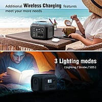 SINKEU Generador solar de 300 W y panel solar plegable de 40 W SINKEU Generador solar de 300 W y panel solar plegable de 40 W