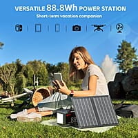 Generador solar-24000mAh. Estación de energía portátil 21W Generador solar-24000mAh. Estación de energía portátil 21W
