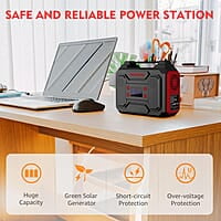 Banco de energía portátil con salida de CA de 250 Wh Banco de energía portátil con salida de CA de 250 Wh