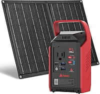 Takki Generador solar de 99 Wh con juego de paneles solares de 21 W Takki Generador solar de 99 Wh con juego de paneles solares de 21 W